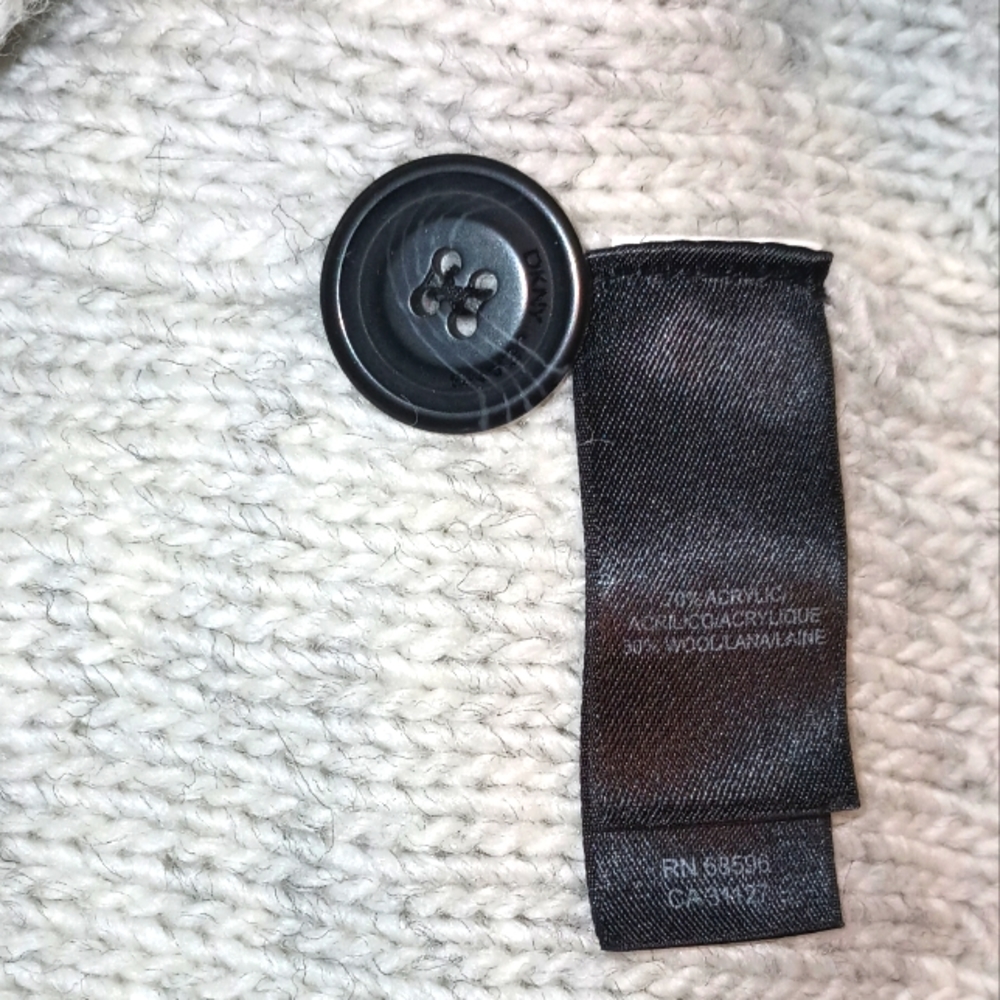DKNY Grey Sweater - Picture 4 of 4